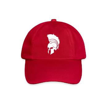 sparta helm - Baseballkappe - klassisch Rot - Vorne