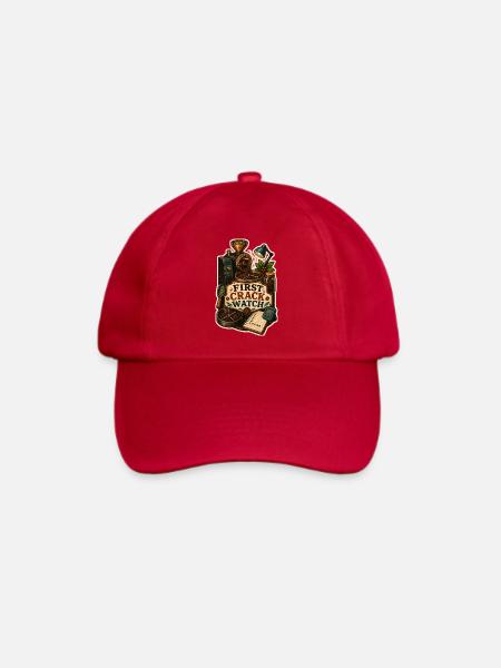 FIRST CRACK WATCH - Baseballkappe - klassisch Rot