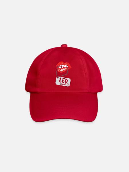 Sternzeichen Löwe - Baseballkappe - klassisch Rot