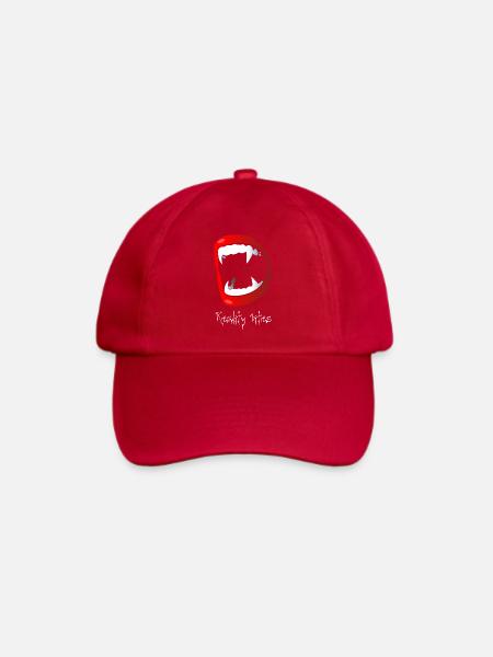 Vampir - Baseballkappe - klassisch Rot