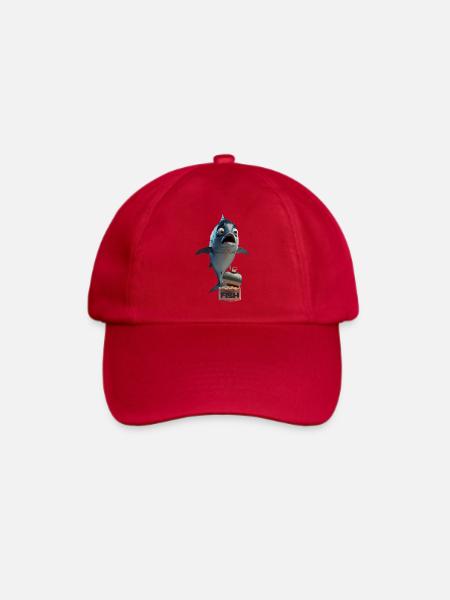 Upset Fish - Baseballkappe - klassisch Rot