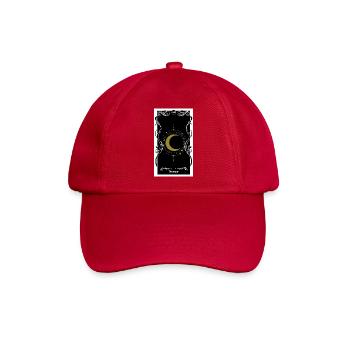 Mond - Baseballkappe - klassisch Rot - Vorne