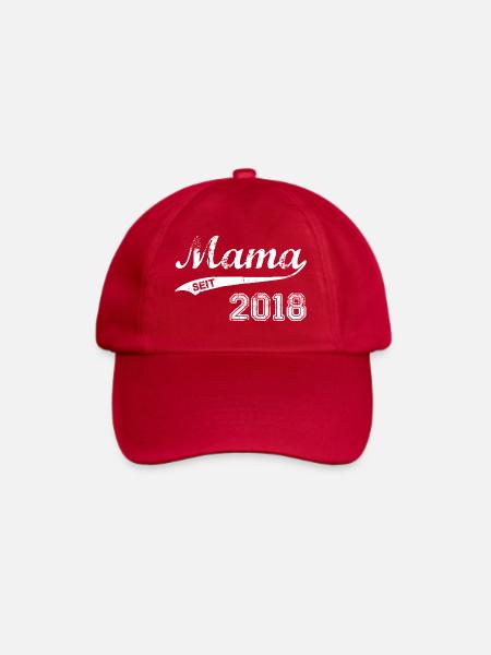Mama 2018 - Baseballkappe - klassisch Rot