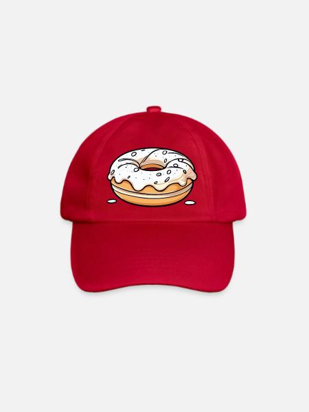 Donut - Baseballkappe - klassisch Rot