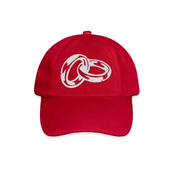 eheringe - Baseballkappe - klassisch Rot - Vorne