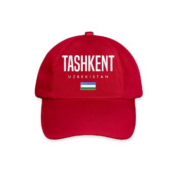 Tashkent Usbekistan - Baseballkappe - klassisch Rot - Vorne