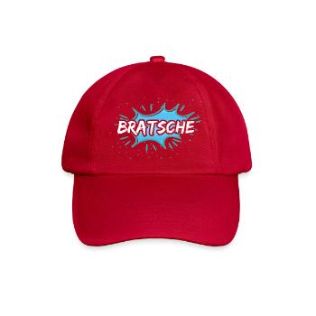Geschenk für Bratsche - Baseballkappe - klassisch Rot - Vorne