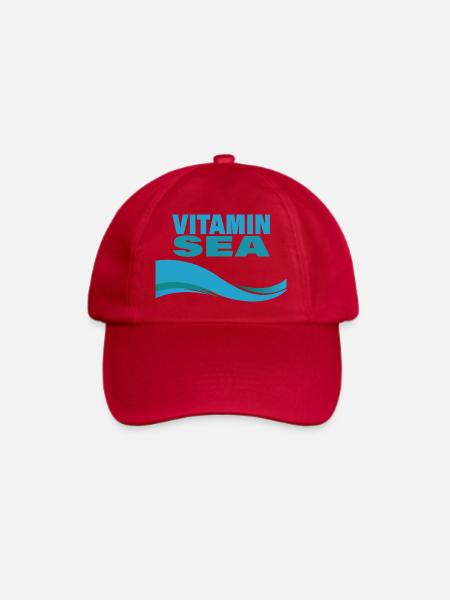 VITAMIN SEA - Baseballkappe - klassisch Rot