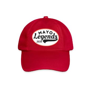 Mayo Legends 2026 - Baseballkappe - klassisch Rot - Vorne