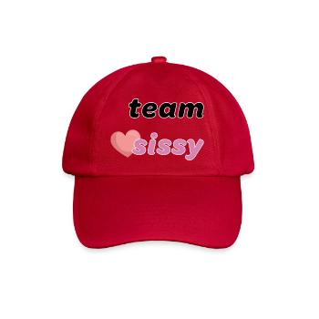 Team, Liebling, Liebling - Baseballkappe - klassisch Rot - Vorne
