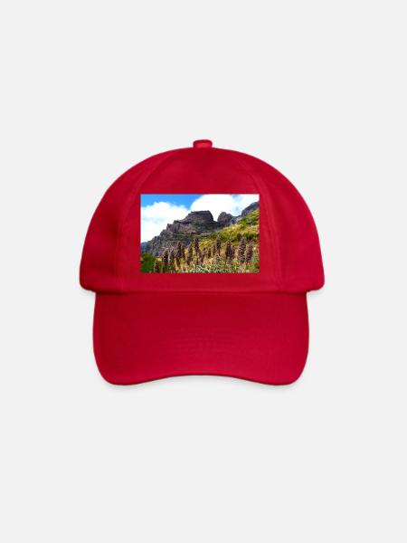 Mountains on Madeira - Baseballkappe - klassisch Rot
