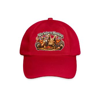 Vikingen Metthing Gemeinschaft - Baseballkappe - klassisch Rot - Vorne
