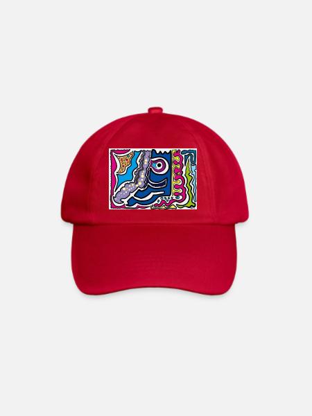 VODOO - Baseballkappe - klassisch Rot