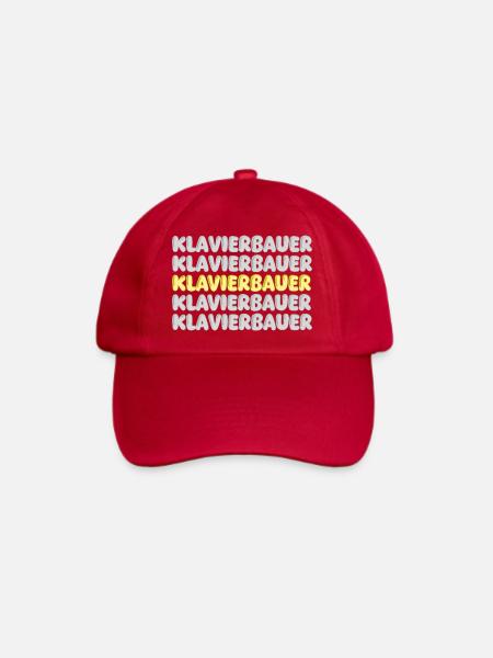 Arbeit Klavierbauer - Baseballkappe - klassisch Rot