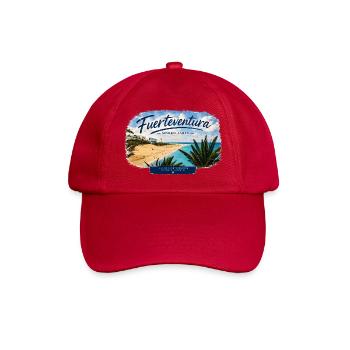 Fuerteventura Morro Jable Strand Design - Baseballkappe - klassisch Rot - Vorne