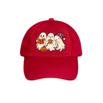 Geisterfreunde Halloween Teezeit - Baseballkappe - klassisch Rot - Vorne