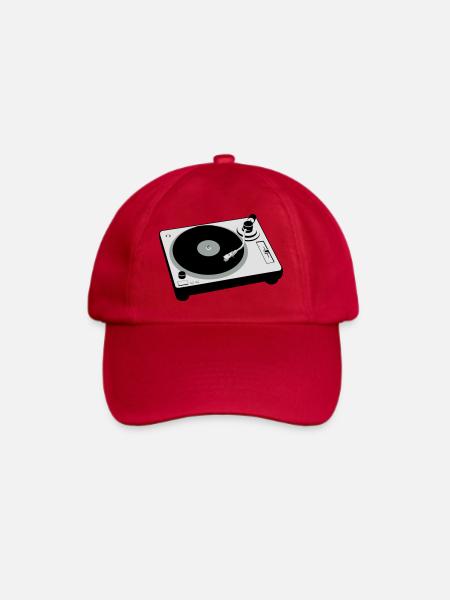 Turntable - Baseballkappe - klassisch Rot