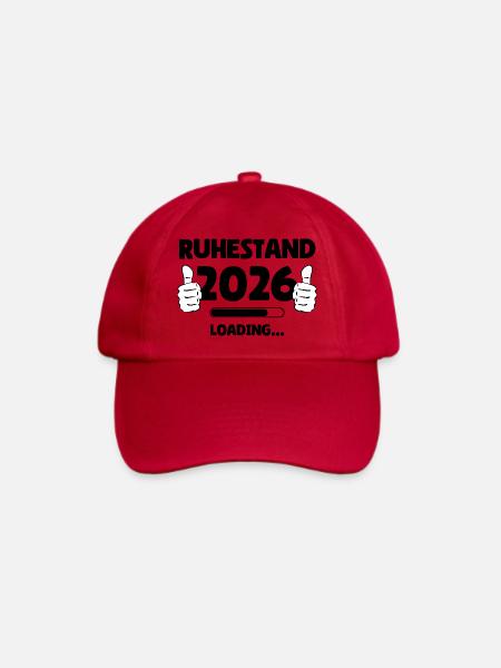 Ruhestand 2026 Loading - Baseballkappe - klassisch Rot