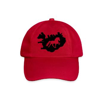 Tölter Island - Baseballkappe - klassisch Rot - Vorne