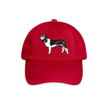 Schweizer Niederlaufhund - Baseballkappe - klassisch Rot - Vorne
