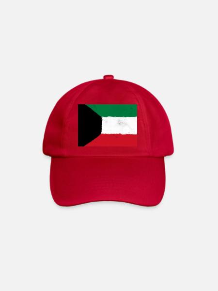 Flagge von Kuwait - Baseballkappe - klassisch Rot