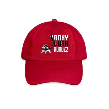 Üppiges sexy Dinosaurier T-Shirt - Baseballkappe - klassisch Rot - Vorne