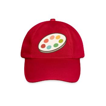 Lebendige Palette der Inspiration - Baseballkappe - klassisch Rot - Vorne