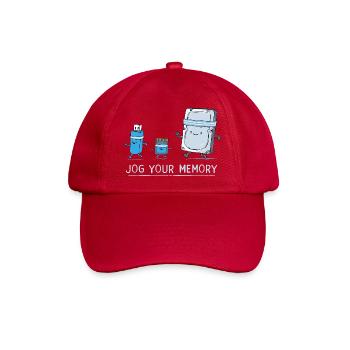 Softwareingenieur IT-Support J-og Your Memory Gym - Baseballkappe - klassisch Rot - Vorne