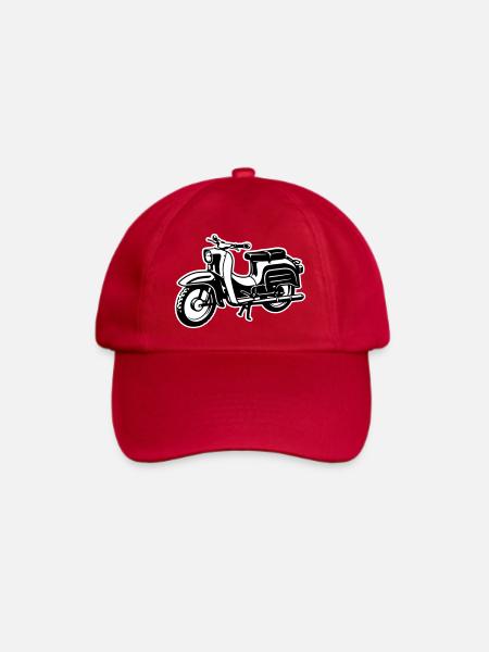 Schwalbe - zweifarbig - Baseballkappe - klassisch Rot
