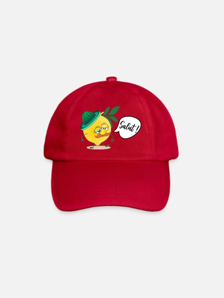 Lemon Daddy Schnurrbart - Baseballkappe - klassisch Rot