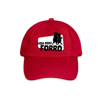 Vida Doce Forro – Tanzende Capybaras - Baseballkappe - klassisch Rot - Vorne