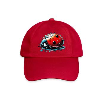 Marienkäfer - Baseballkappe - klassisch Rot - Vorne
