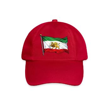  Persien Flagge - Baseballkappe - klassisch Rot - Vorne
