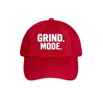 Grind Mode Rough Tippfehler - Baseballkappe - klassisch Rot - Vorne