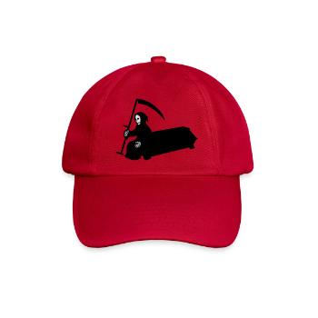 sarg sense halloween - Baseballkappe - klassisch Rot - Vorne