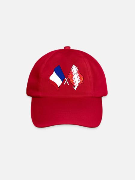 Elsass & Frankreich überquert - Baseballkappe - klassisch Rot