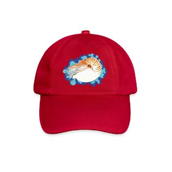 Nautilus Pompilius – Retro-Marinekunst - Baseballkappe - klassisch Rot - Vorne