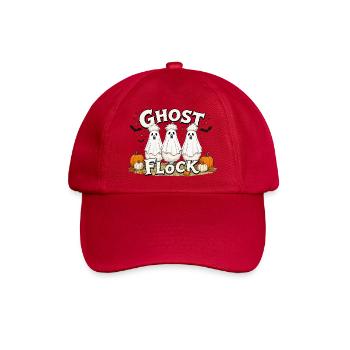 Lustige Geister Seidenhühner – Ghost Flock Hallowe - Baseballkappe - klassisch Rot - Vorne
