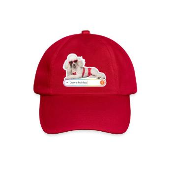 NOAI Hotdog - Baseballkappe - klassisch Rot - Vorne