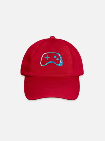 controler gamer game nerd Videospiel Ninten do - Baseballkappe - klassisch Rot