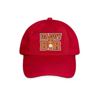 Daddy Bär - Baseballkappe - klassisch Rot - Vorne