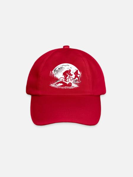 Bigfoot Triathlon - Baseballkappe - klassisch Rot