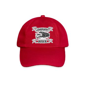 Marik als Brummi - Baseballkappe - klassisch Rot - Vorne
