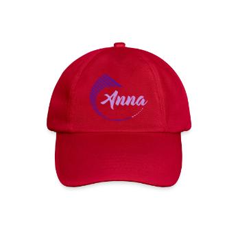 Anna - Baseballkappe - klassisch Rot - Vorne