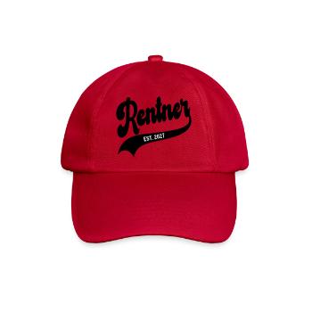 Abschied Rentner 2027 - Baseballkappe - klassisch Rot - Vorne