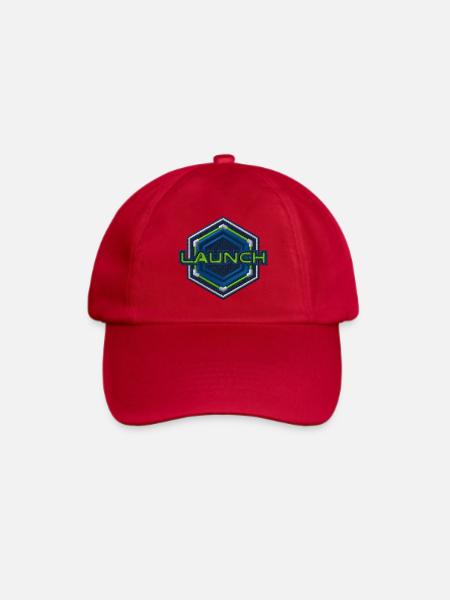 Launch - Baseballkappe - klassisch Rot