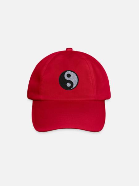 Ying Yang - Baseballkappe - klassisch Rot