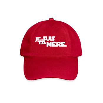 JE SUIS TA mère - Casquette classique - rouge classique - Devant