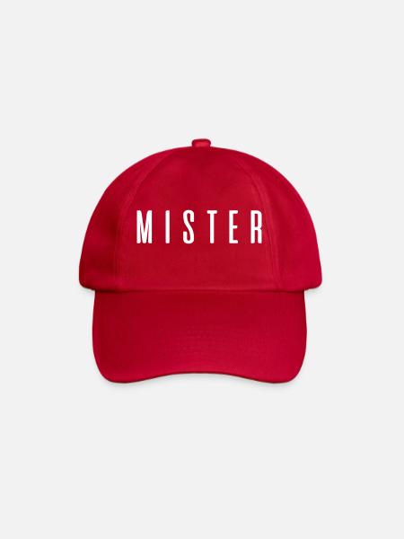 Mister! Gift idea sayings - Baseball Cap - classic red