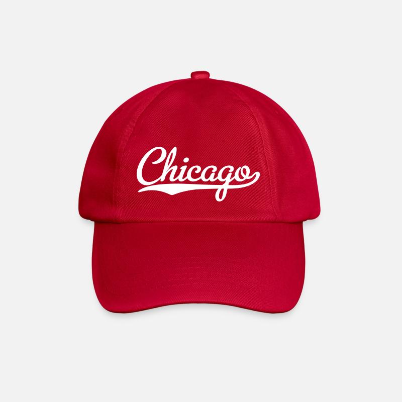 Chicago - Baseball Cap - classic red